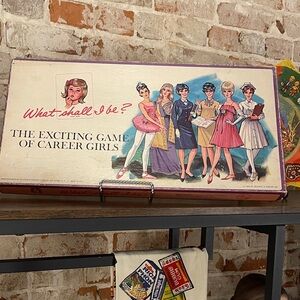 What Shall I Be? Career Girls Board Game